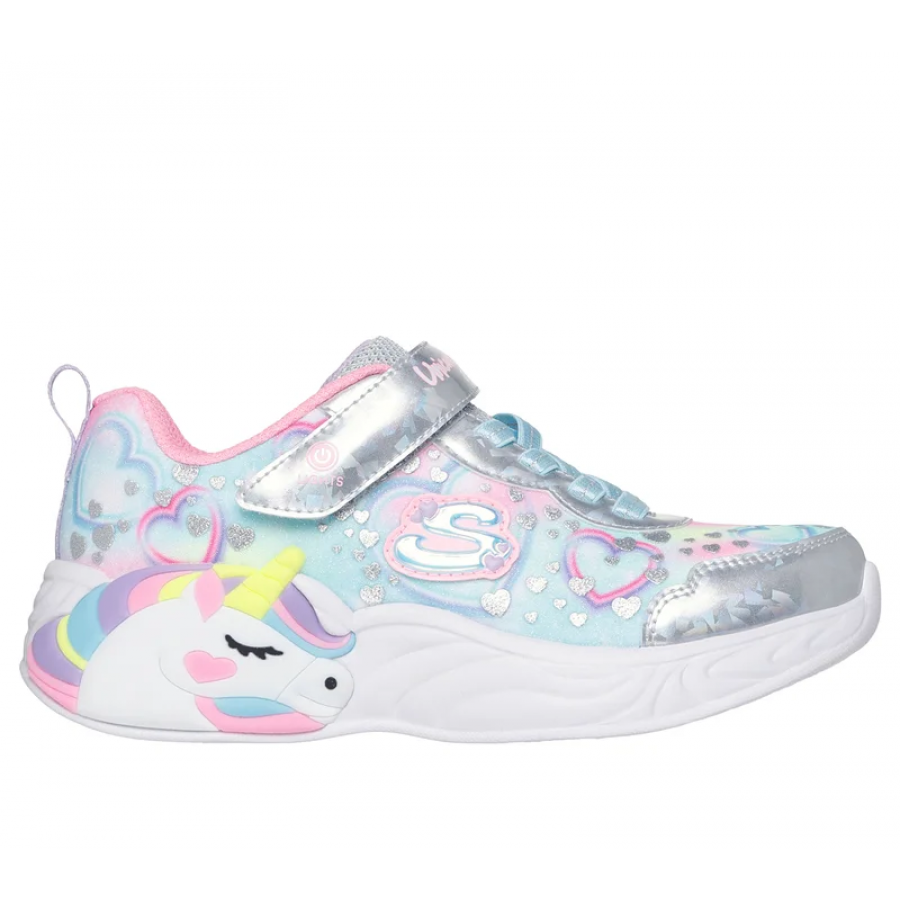 LIGHTS UNICORN HEART SPARKLES- []SKECHERS 303063L-SMLT