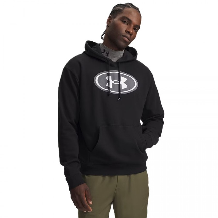 Rival Fleece Branded Hoodie- UNDER ARMOUR]] 6013456-008