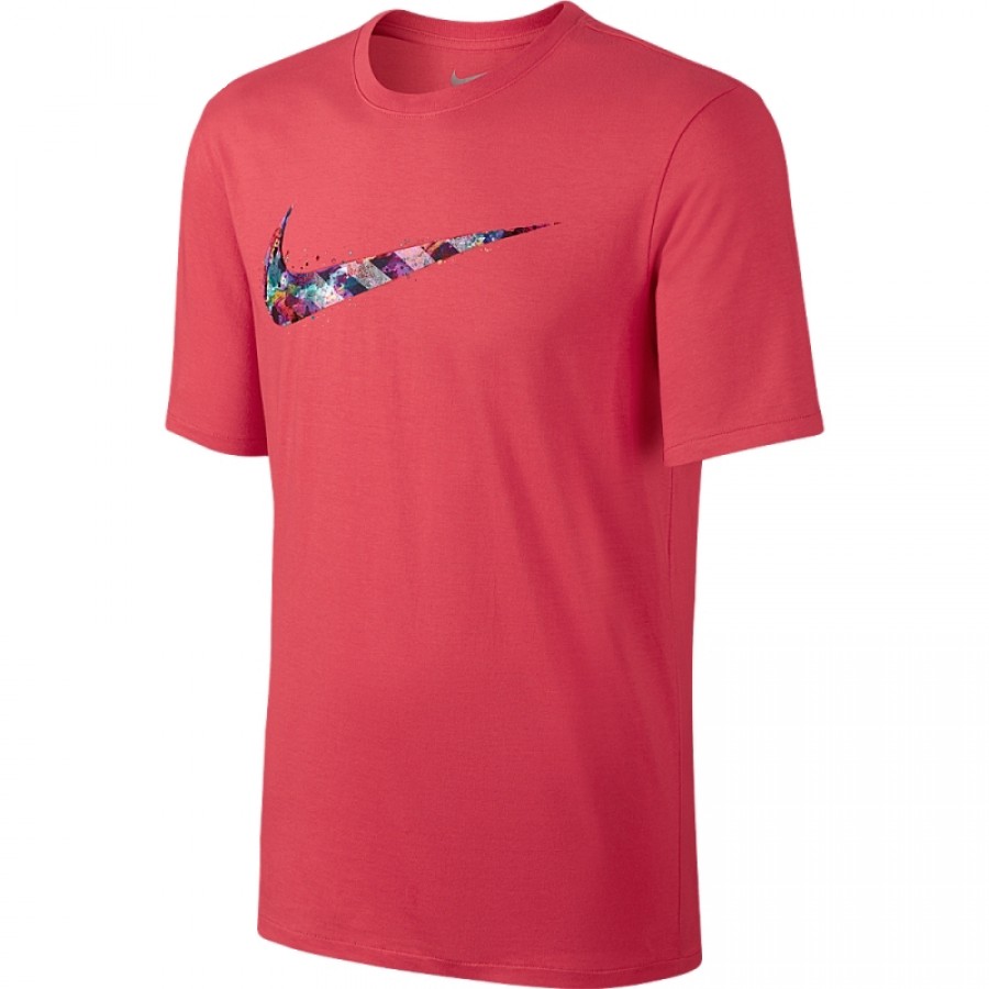 Tee Watercolor Swoosh - NIKE> - 666419-633