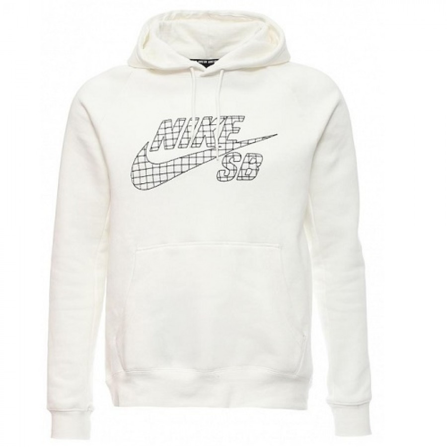 Men's SB Icon Grid Fill Pullover Hoodie - NIKE - 800950-151