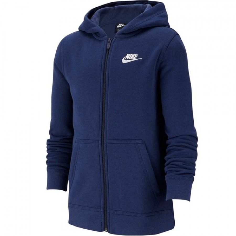 B NSW HOODIE FZ CLUB- NIKE)( BV3699-410