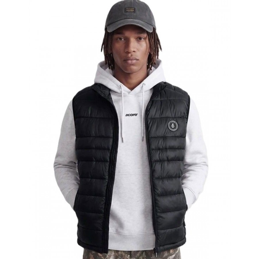 JJEKINGSLEY LIGHT BODYWARMER COLLAR NOOS-JACK & JONES]] 12298870