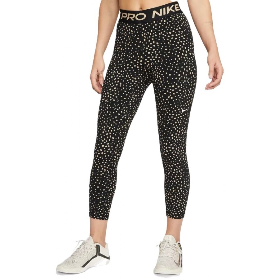 W NP DF MR CROP TGHT AOP- )NIKE DM7583-010