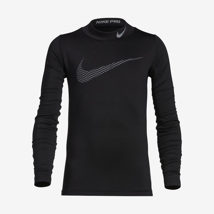 B NP WM TOP LS MOCK GFX - NIKE - 856134-010