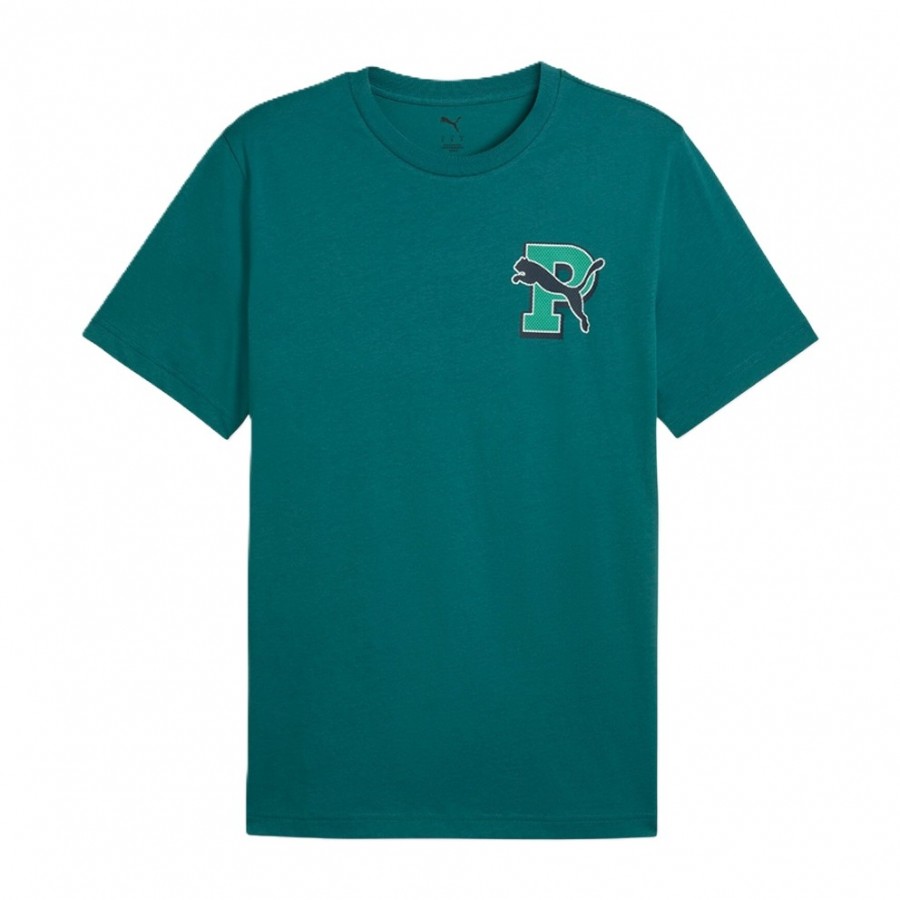 Graphic Varsity Tee- ]]PUMA 691776-41
