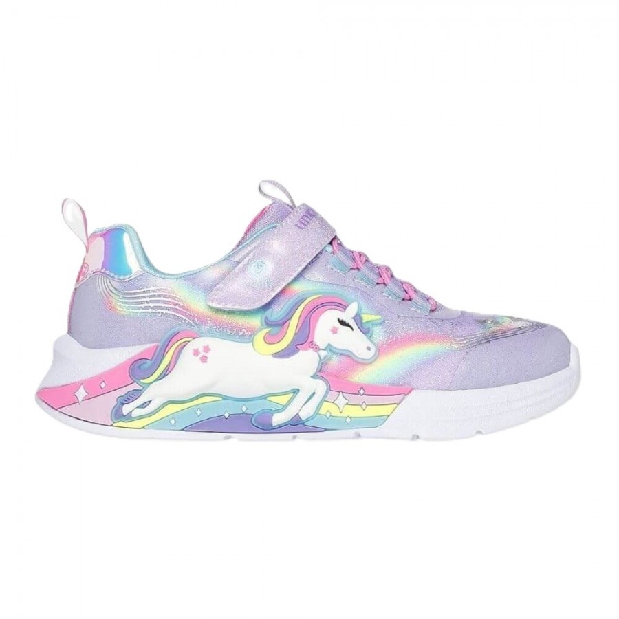 LIGHTED UNICORN BUNGEE- [[SKECHERS 302298L-LVMT