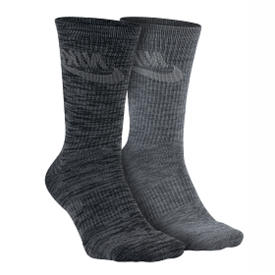 SPORTSWEAR BLUE LABEL ADVANCE GRAPHIC CREW SOCK (2 PAIR) - NIKE - SX5403-900