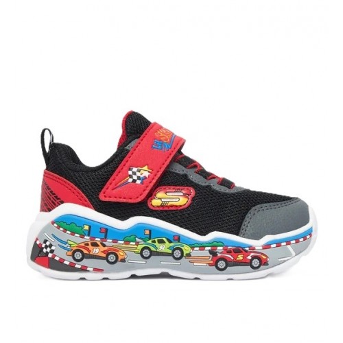 PLAY SCENE TD- SKECHERS]] 407312N-BKRD